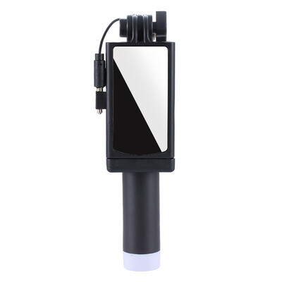 Mini selfie stick stainless steel rearview mirror folding wire control android phone
Mini selfie stick stainless steel rearview mirror folding wire control android phone