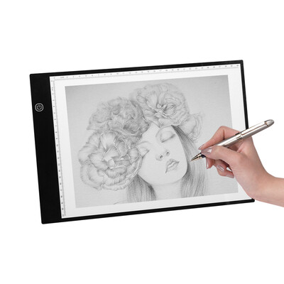 A4 LED Light Box Tracer Ultra-thin USB Powered Tracing Light Pad Board 3 Level Adjustable Brightness for Artists Kids Drawing Sket
A4 LED Light Box Tracer Ultra-thin USB Powered Tracing Light Pad Board 3 Level Adjustable Brightness for Artists Kids Drawing Sket
