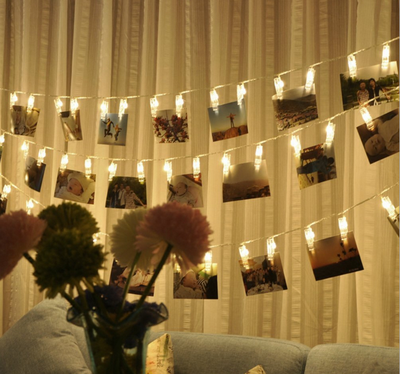 LED light battery operated with photo clip interior decoration fairy lamp bedroom bedroom wedding party
LED light battery operated with photo clip interior decoration fairy lamp bedroom bedroom wedding party