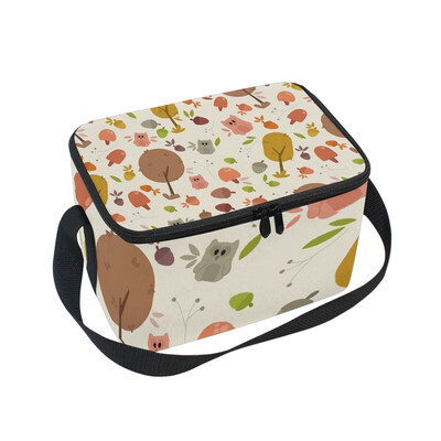 ALAZA Insulated Lunch Box Little Owl Lunch Bag for Men Women Portable Tote Bag Cooler Bag
ALAZA Insulated Lunch Box Little Owl Lunch Bag for Men Women Portable Tote Bag Cooler Bag