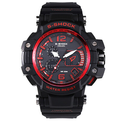 Mens Stylish Sports Multi-function Electronic Waterproof Watch Dual Display Wristwatches
Mens Stylish Sports Multi-function Electronic Waterproof Watch Dual Display Wristwatches