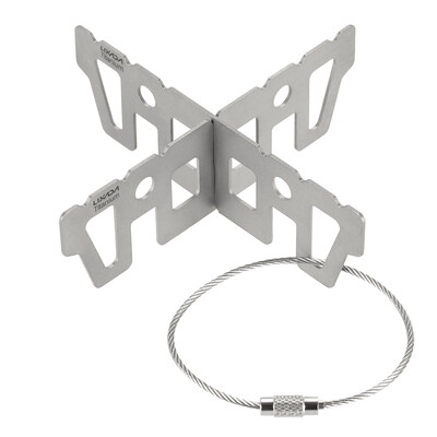 Lixada Titanium Alcohol Stove Rack Cross Stand Outdoor Camping Stove Stand Support Rack
Lixada Titanium Alcohol Stove Rack Cross Stand Outdoor Camping Stove Stand Support Rack