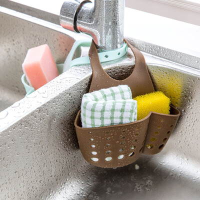 Jiebi Shi kitchen bathroom faucet sponge drain rack adjustable snap-on sink storage basket drain basket
Jiebi Shi kitchen bathroom faucet sponge drain rack adjustable snap-on sink storage basket drain basket