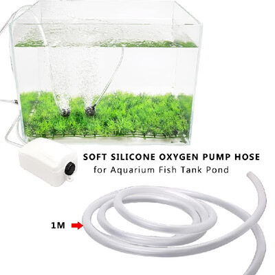 Soft Silicone Oxygen Pump Hose 4mm 6mm Pump Tube for Air Bubble Stone Professional Aquarium Fish Tank Pond Household Tool
Soft Silicone Oxygen Pump Hose 4mm 6mm Pump Tube for Air Bubble Stone Professional Aquarium Fish Tank Pond Household Tool
