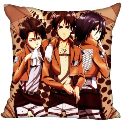 Attack On Titan Pillow Cover Bedroom Home Office Decorative Pillowcase Square Zipper Pillow Cases Satin Fabric No Fade
Attack On Titan Pillow Cover Bedroom Home Office Decorative Pillowcase Square Zipper Pillow Cases Satin Fabric No Fade
