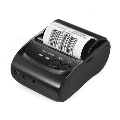 POS-5802DD Mini Portable Wireless USB Thermal Printer Receipt Ticket POS Printing for iOS Android Windows
POS-5802DD Mini Portable Wireless USB Thermal Printer Receipt Ticket POS Printing for iOS Android Windows