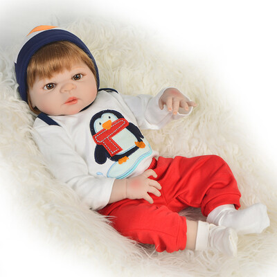 New Arrival 23 Simulation Little Man Reborn Babies Dolls Full Silicone Vinyl Ethnic Dolls Wear Red Pants Baby Reborn Boy Gifts
New Arrival 23 Simulation Little Man Reborn Babies Dolls Full Silicone Vinyl Ethnic Dolls Wear Red Pants Baby Reborn Boy Gifts