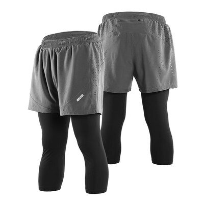 Arsuexo Mens 2 in 1 Running Capri Pants Breathable Active Training Workout Shorts Leggings Tennis Baseball Pants with Pockets
Arsuexo Mens 2 in 1 Running Capri Pants Breathable Active Training Workout Shorts Leggings Tennis Baseball Pants with Pockets