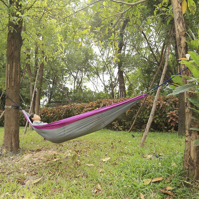 260 x 140CM Portable Two People Parachute Fabric Mosquito Net Hammock for Indoor Outdoor Use
260 x 140CM Portable Two People Parachute Fabric Mosquito Net Hammock for Indoor Outdoor Use
