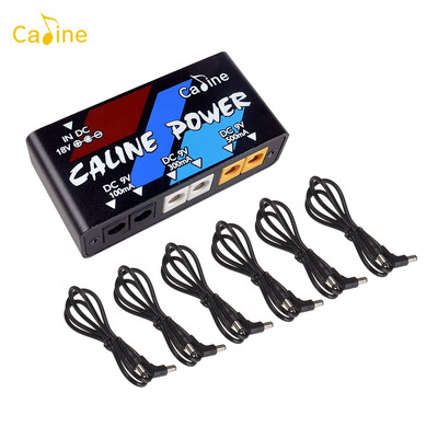 Caline CP-02 Mini Guitar Effect Power Supply Station Distributor 6 Isolated DC 9V Outputs
Caline CP-02 Mini Guitar Effect Power Supply Station Distributor 6 Isolated DC 9V Outputs