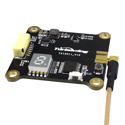 Turbowing Cyclops TX18011 025200600mW Switchable 58G 48CH FPV VTX Video Transmitter for QAV180 220 250 Racing Quadcopter
Turbowing Cyclops TX18011 025200600mW Switchable 58G 48CH FPV VTX Video Transmitter for QAV180 220 250 Racing Quadcopter