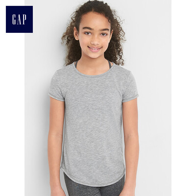 GAP flagship store girls GapFit series short-sleeved sports T-shirt 262169 hemp gray
GAP flagship store girls GapFit series short-sleeved sports T-shirt 262169 hemp gray