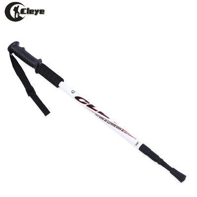 CLEYE 3 Joint Aluminum Alloy Anti-shock Trekking Straight Shank Alpenstock Climbing Pole Crutch
CLEYE 3 Joint Aluminum Alloy Anti-shock Trekking Straight Shank Alpenstock Climbing Pole Crutch