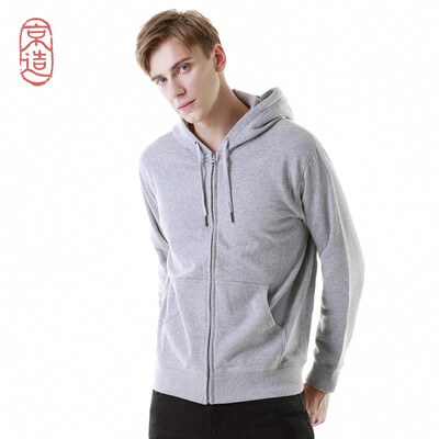 JZAO mens sweater thick brushed sweater hooded zipper sweater light flower gray XL code
JZAO mens sweater thick brushed sweater hooded zipper sweater light flower gray XL code