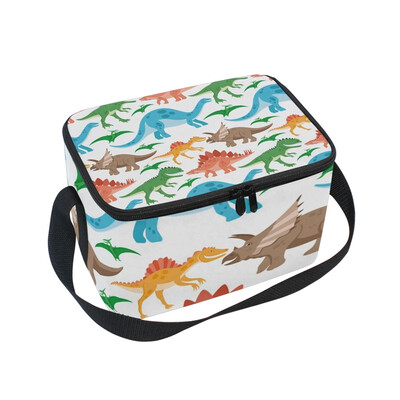 ALAZA Lunch Box Insulated Colorful Dinosaurs Lunch Bag Large Cooler Tote Bagfor Men Women
ALAZA Lunch Box Insulated Colorful Dinosaurs Lunch Bag Large Cooler Tote Bagfor Men Women