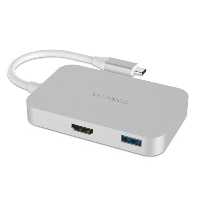 dodocool Aluminum Alloy USB-C to 4-port USB 30 Hub with HD Output Port Convert USB Type-C Port into 4 SuperSpeed USB 30 Ports an
dodocool Aluminum Alloy USB-C to 4-port USB 30 Hub with HD Output Port Convert USB Type-C Port into 4 SuperSpeed USB 30 Ports an
