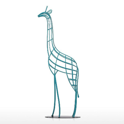 Giraffe Iron Statue 208 inches Handmade Iron African Giraffe Statue Sculpture Animal Figurine
Giraffe Iron Statue 208 inches Handmade Iron African Giraffe Statue Sculpture Animal Figurine