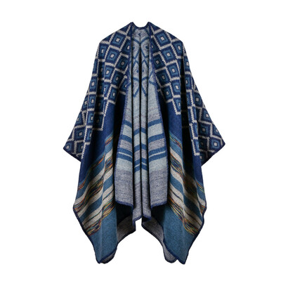 Winter Women Loose Outerwear Coat Oversized Knitted Cashmere Poncho Cape Shawl Cardigan Sweater
Winter Women Loose Outerwear Coat Oversized Knitted Cashmere Poncho Cape Shawl Cardigan Sweater