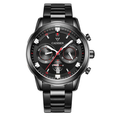 Cadisen Watch Men Sport Chronograph Clock Quartz Wristwatch Business Waterproof Watch Men
Cadisen Watch Men Sport Chronograph Clock Quartz Wristwatch Business Waterproof Watch Men
