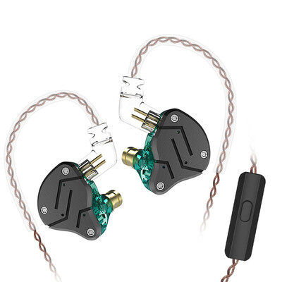 KZ ZSN 35mm Wired In Ear Headphones w Microphone HiFi Music Earphones Metal Earbuds 10mm 1DD1BA Dynamic Armature Drivers Sports
KZ ZSN 35mm Wired In Ear Headphones w Microphone HiFi Music Earphones Metal Earbuds 10mm 1DD1BA Dynamic Armature Drivers Sports