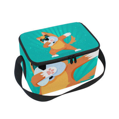 ALAZA Lunch Box Insulated Lunch Bag Large Cooler Cool Cat Doing Exercise Tote Bag
ALAZA Lunch Box Insulated Lunch Bag Large Cooler Cool Cat Doing Exercise Tote Bag