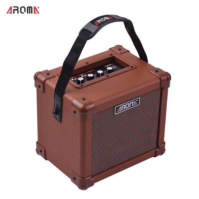 AROMA AG-10A Portable Acoustic Guitar Amplifier Amp Speaker 10W with Microphone Interface Audio Input
AROMA AG-10A Portable Acoustic Guitar Amplifier Amp Speaker 10W with Microphone Interface Audio Input