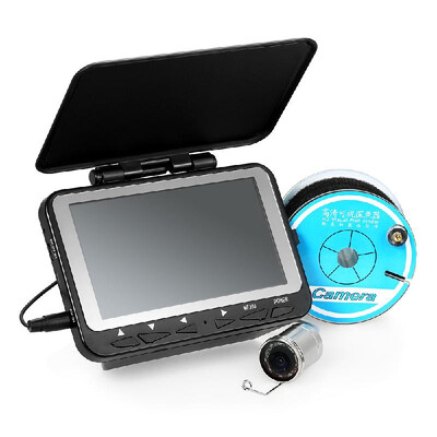 Romacci Lixada 15M 30M 1000TVL Fish Finder Underwater Ice Fishing Camera 43" LCD Monitor 8 Infrared IR LED Night Vision Camera
Romacci Lixada 15M 30M 1000TVL Fish Finder Underwater Ice Fishing Camera 43" LCD Monitor 8 Infrared IR LED Night Vision Camera