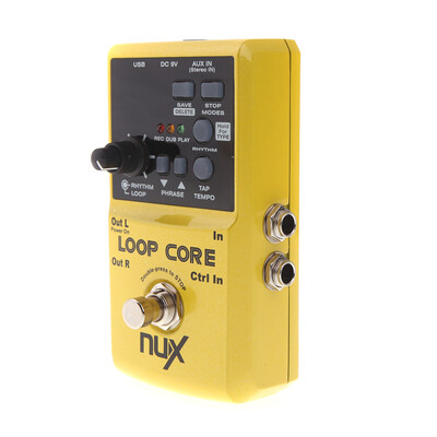 NUX Loop Core Guitar Electric Effect Pedal 6 Hours Recording Time Built-in Drum Patterns
NUX Loop Core Guitar Electric Effect Pedal 6 Hours Recording Time Built-in Drum Patterns