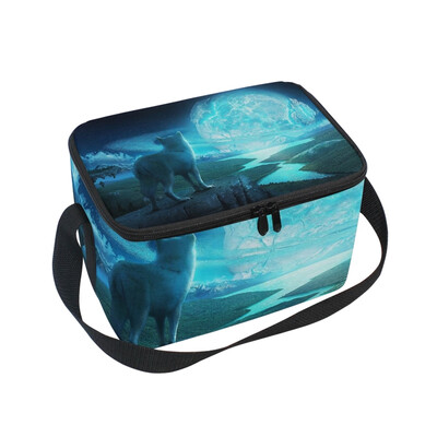 ALAZA Insulated Lunch Box Moonlight Bear Lunch Bag for Men Women Portable Tote Bag Cooler Bag
ALAZA Insulated Lunch Box Moonlight Bear Lunch Bag for Men Women Portable Tote Bag Cooler Bag