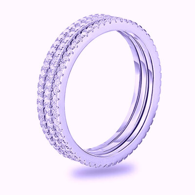 14K Gold Plated Sterling Silver Cubic Zirconia Stackable Eternity Band Wedding Ring
14K Gold Plated Sterling Silver Cubic Zirconia Stackable Eternity Band Wedding Ring