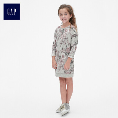 GAP flagship store girls flower print long sleeve straight dress 398390 light hemp gray XS
GAP flagship store girls flower print long sleeve straight dress 398390 light hemp gray XS