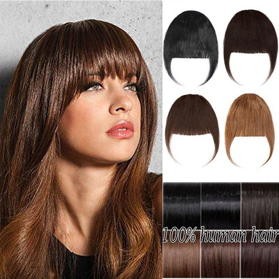 Clips in Hair Bangs Fringe Hair Extensions Clip On Bang Air Bangs Topper 3D Straight Hairpieces False Short Flat Two Side
Clips in Hair Bangs Fringe Hair Extensions Clip On Bang Air Bangs Topper 3D Straight Hairpieces False Short Flat Two Side