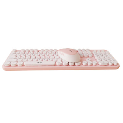 Acer acer KM41-6P 24G wireless mouse&keyboard set wireless optical mouse&keyboard set wireless mouse wireless keyboard set pink
Acer acer KM41-6P 24G wireless mouse&keyboard set wireless optical mouse&keyboard set wireless mouse wireless keyboard set pink