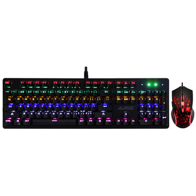 Black Jue AJAZZ Watcher II mechanical mouse&keyboard set mixed color black red axis usb wired backlit game eat chicken keyboard&mouse set black mixed color red axis
Black Jue AJAZZ Watcher II mechanical mouse&keyboard set mixed color black red axis usb wired backlit game eat chicken keyboard&mouse set black mixed color red axis