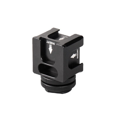Universal Aluminium Alloy Cold Shoe Camera Mount Adapter with 4 Cold Shoe Mount 14 Inch Screw Mount for Microphone LED Video Ligh
Universal Aluminium Alloy Cold Shoe Camera Mount Adapter with 4 Cold Shoe Mount 14 Inch Screw Mount for Microphone LED Video Ligh