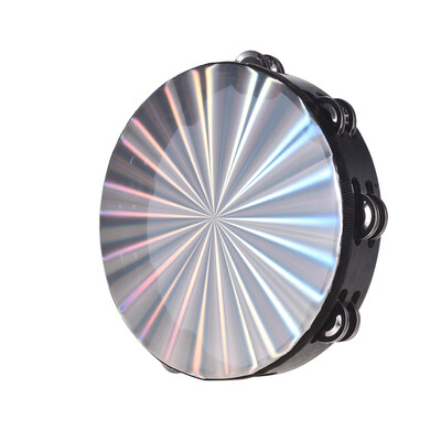 10 Inch Wooden Radiant Tambourine Handbell Hand Drum with Double Row Jingles Reflective Drum Head Percussion Instrument Musical To
10 Inch Wooden Radiant Tambourine Handbell Hand Drum with Double Row Jingles Reflective Drum Head Percussion Instrument Musical To