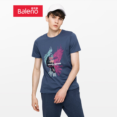 Baleno T-shirt male 2019 spring&summer new multicolor animal print short-sleeved T-shirt shirt male 88902263 16B 
Baleno T-shirt male 2019 spring&summer new multicolor animal print short-sleeved T-shirt shirt male 88902263 16B