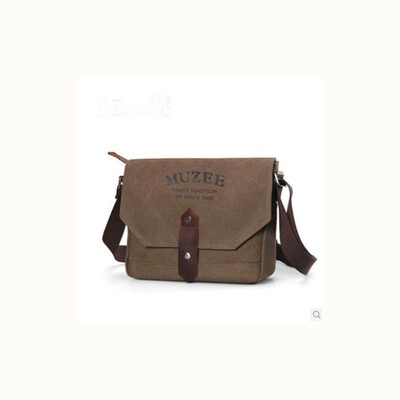 Retro style one-shoulder canvas bag multi-function mens portable Messenger bag fashion casual
Retro style one-shoulder canvas bag multi-function mens portable Messenger bag fashion casual