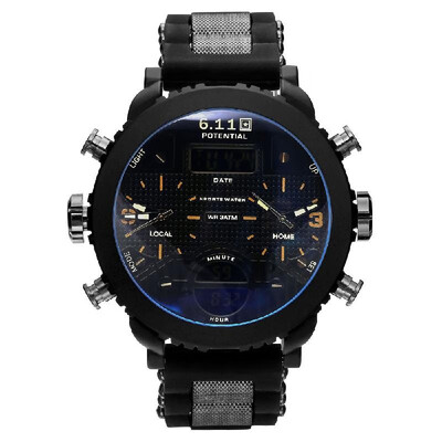 611 Men Outdoor Sport Silica Gel Band Watches Multi-Functional Waterproof Digital Wristwatches
611 Men Outdoor Sport Silica Gel Band Watches Multi-Functional Waterproof Digital Wristwatches