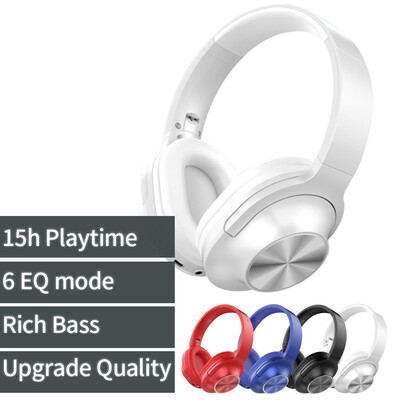 Upgrade Wireless Bluetooth Headphone with Microphone&Volume control Support Hand-free Build in 6mode EQ Support TF with FM 1
Upgrade Wireless Bluetooth Headphone with Microphone&Volume control Support Hand-free Build in 6mode EQ Support TF with FM 1