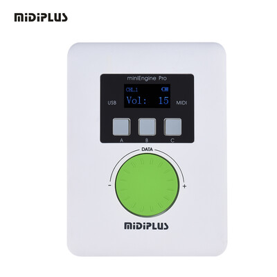 MIDIPLUS miniEngine Pro External USB Sound Module Built-in Rechargeable Lithium Battery 128 MIDI Sounds 64 Tones
MIDIPLUS miniEngine Pro External USB Sound Module Built-in Rechargeable Lithium Battery 128 MIDI Sounds 64 Tones