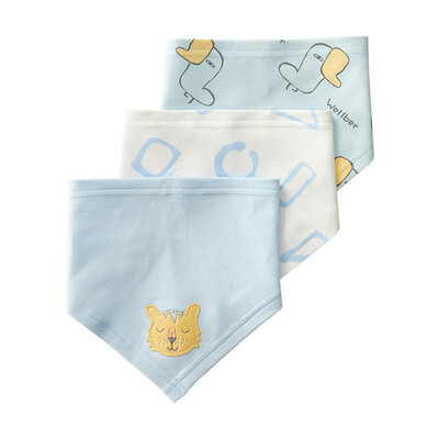 WELLBER baby slobber baby triangle towel snap newborn child bib pocket scarf shawl bib supplies blue three loaded
WELLBER baby slobber baby triangle towel snap newborn child bib pocket scarf shawl bib supplies blue three loaded
