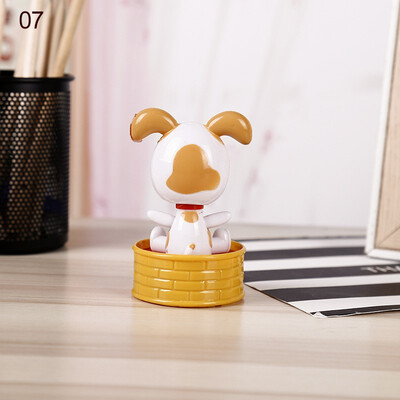 1pcs Automobile Decoration Dashboard Toys Solar Powered Shaking Swing Head Dog Lovely cartoon dog design ABS Cute Car Ornament
1pcs Automobile Decoration Dashboard Toys Solar Powered Shaking Swing Head Dog Lovely cartoon dog design ABS Cute Car Ornament