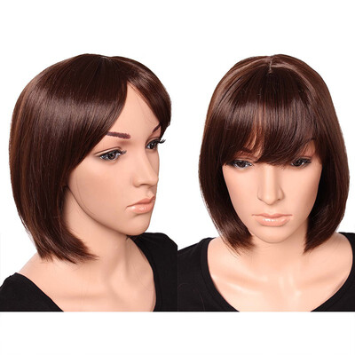Short Bob Hair Wigs 125" Straight with Flat Bangs Synthetic Colorful Cosplay Daily Party Wig for Women
Short Bob Hair Wigs 125" Straight with Flat Bangs Synthetic Colorful Cosplay Daily Party Wig for Women
