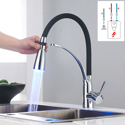 Chrome Black Leather Tube Kitchen Sink Faucet Low Pressure Deck Mounted Single Handle Level Single Hole Faucet Mixer Tap
Chrome Black Leather Tube Kitchen Sink Faucet Low Pressure Deck Mounted Single Handle Level Single Hole Faucet Mixer Tap