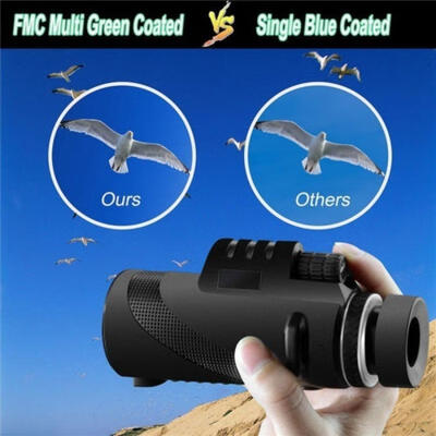 Mini Telescope Eyepiece Monocular Telescope Waterproof 40x60 High Power BAK4 Prism With Tripod Camera
Mini Telescope Eyepiece Monocular Telescope Waterproof 40x60 High Power BAK4 Prism With Tripod Camera
