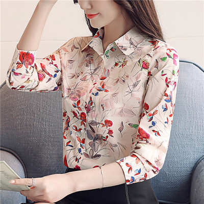 Fashion Women Tops&Blouses 2018 Long Sleeves Chiffon Blouse Shirt Women Print OL Blouse
Fashion Women Tops&Blouses 2018 Long Sleeves Chiffon Blouse Shirt Women Print OL Blouse