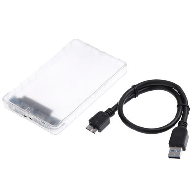 25 Inch USB 30 SATA HDD Hard Disk Drive External HDD Enclosure Transparent Case Tool 6 Gbps Support 3TB UASP Protocol
25 Inch USB 30 SATA HDD Hard Disk Drive External HDD Enclosure Transparent Case Tool 6 Gbps Support 3TB UASP Protocol