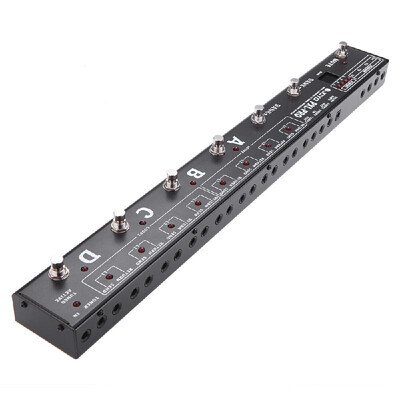 Joyo PXL-PRO Programable Pedal Controller Switching Grouping System 32 Effects Sets Loop Channel Dural 4 Channel FX Built-in 4 Tr
Joyo PXL-PRO Programable Pedal Controller Switching Grouping System 32 Effects Sets Loop Channel Dural 4 Channel FX Built-in 4 Tr