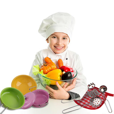 Colorful Kitchen Complete Mini Stainless Steel Toy Kitchenware Pretend Playset
Colorful Kitchen Complete Mini Stainless Steel Toy Kitchenware Pretend Playset